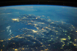Nasa Satelite photo - Hellas